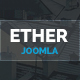 Ether - One Page Joomla Template - ThemeForest Item for Sale