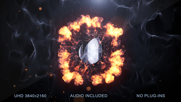 Explosion Logo Reveal - VideoHive 23510819