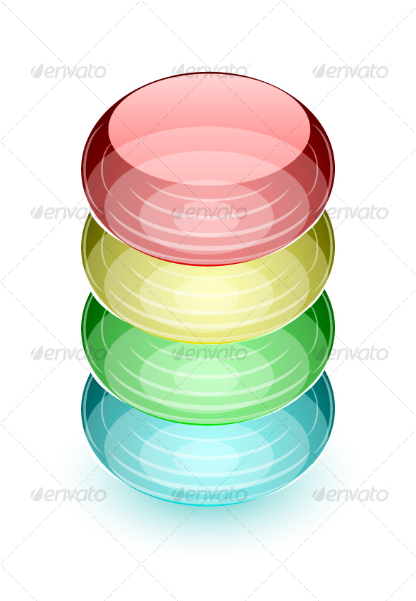 Abstract colourful shape - Decorative Symbols Decorative