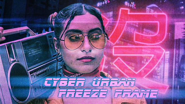 Cyber Urban Freeze Frame Opener