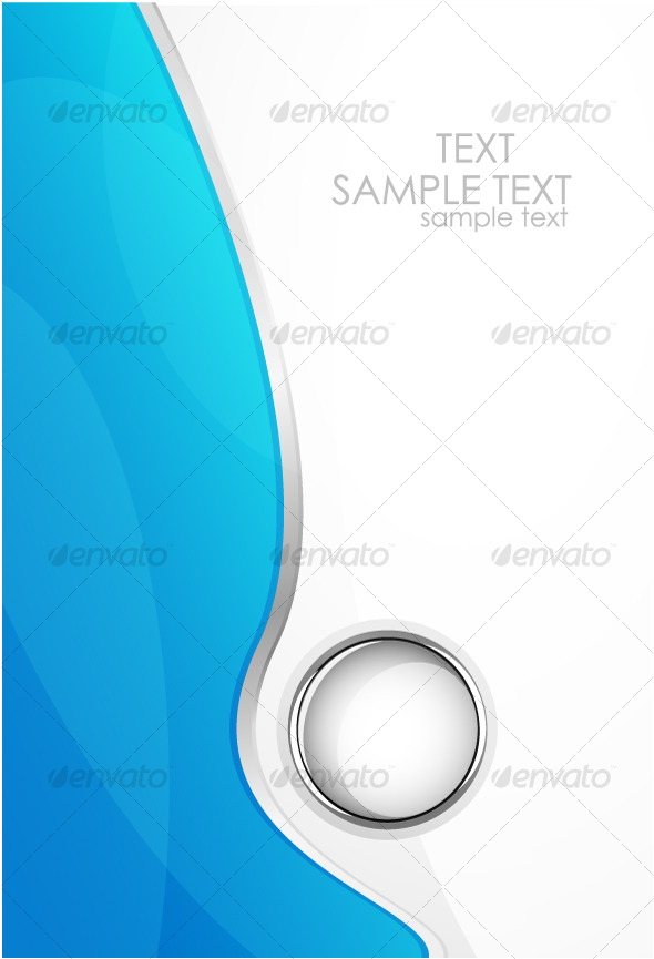 Blue wavy design - Backgrounds Decorative