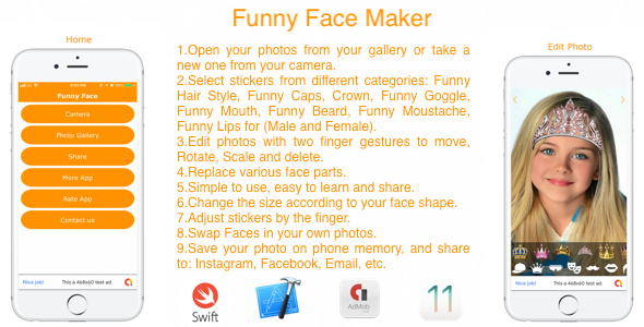 Funny Face Maker