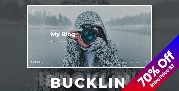 Bucklin - Blog - ThemeForest 23495008