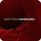 Cloth Titles - VideoHive Item for Sale