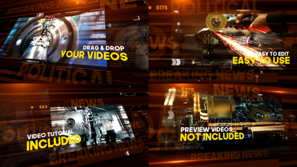 Breaking News Promo - VideoHive 23519939