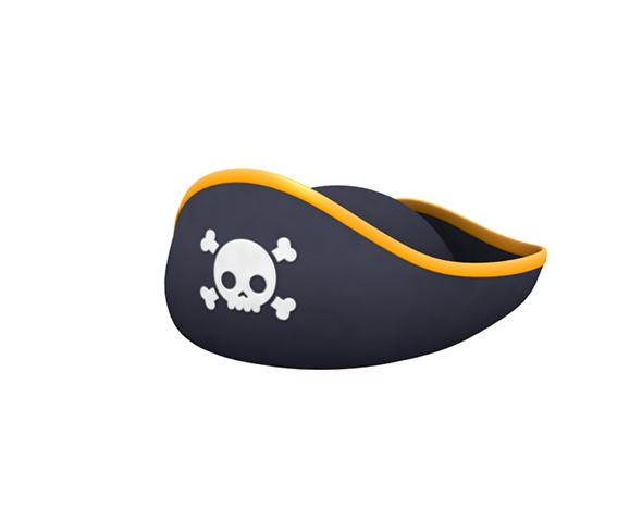 Pirate Hat - 3Docean 23524379
