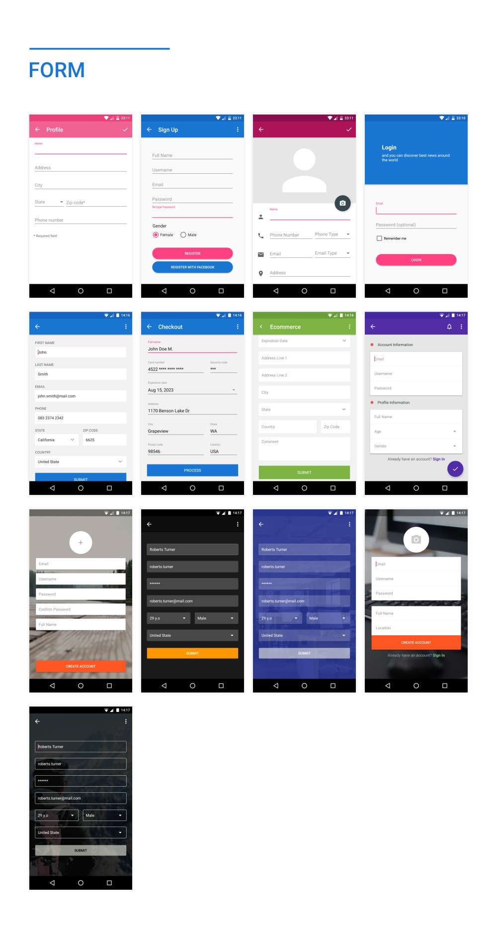 MaterialX - Android Material Design UI Components 2.3 - 39
