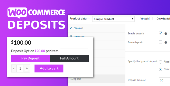 WooCommerce Deposits - Partial Payments Plugin