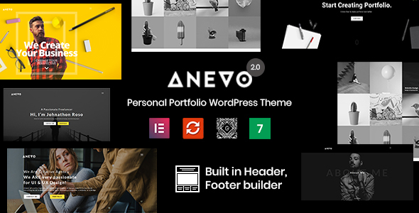 Anevo - Personal - ThemeForest 20801372