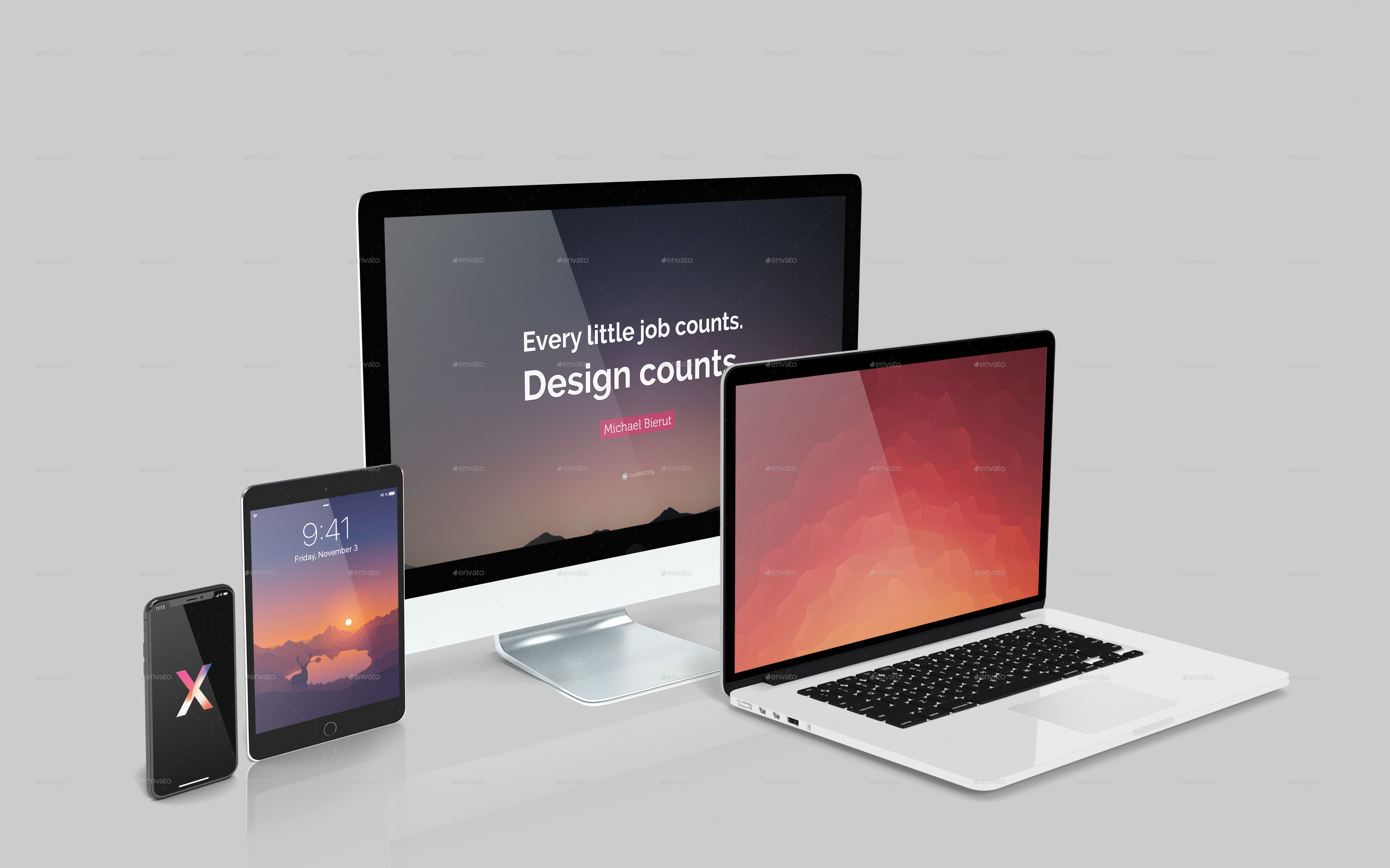 Download Multi Devices Responsive Website Mockup by WitchDoctors | GraphicRiver