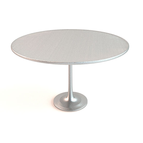 Metal Round Table - 3Docean 23546349