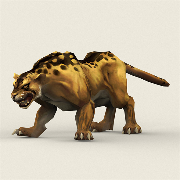 Fantasy Leopard - 3Docean 23547496