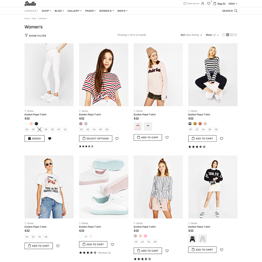 Shella - eCommerce HTML template, responsive, multipurpose by MPIthemes