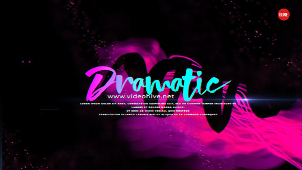 Dramatic Film Opener - VideoHive 23554126