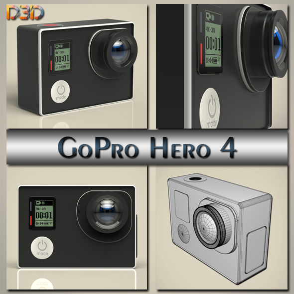 GoPro Hero 4 - 3Docean 23556237