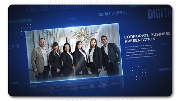 Corporate Business 3d - VideoHive 23558326