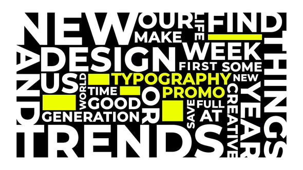 Typography Promo - VideoHive 23564315