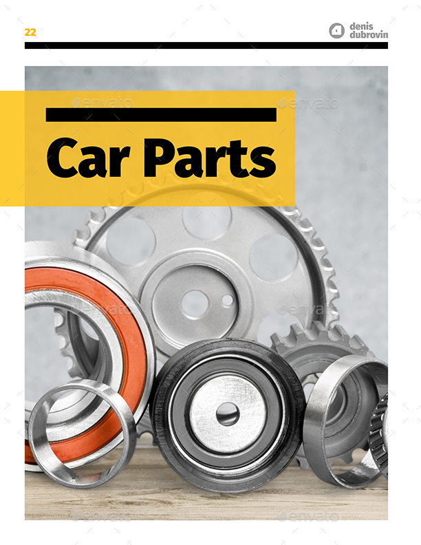 Parts Catalog, Print Templates GraphicRiver