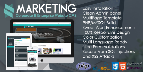 Marketing – Corporate & Enterprise Website CMS