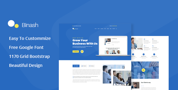 Binash - Business - ThemeForest 23549238