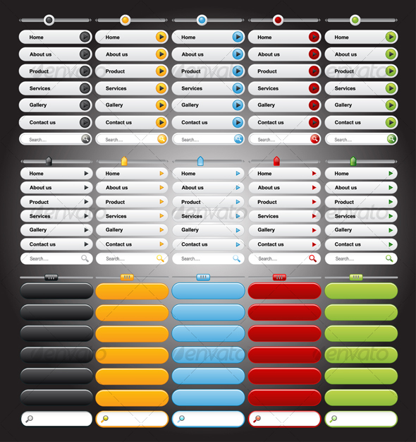web buttons - Web Elements