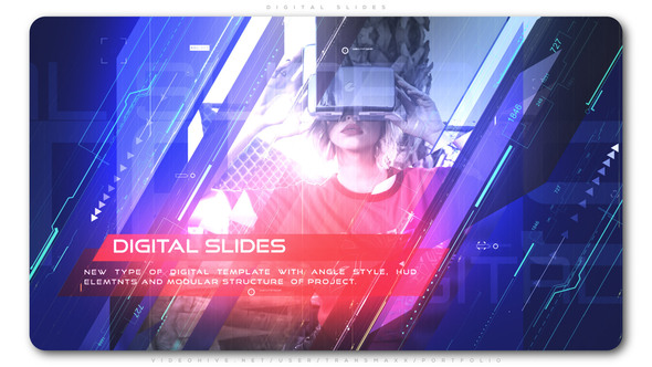 Digital Slides - VideoHive 23582278