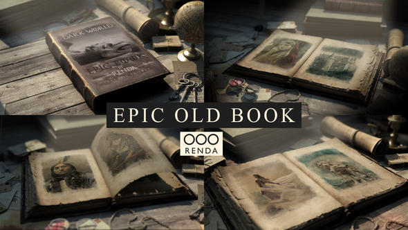 Epic Old Book - VideoHive 23583028