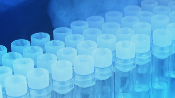 Test Tubes Get Blasted With Coolant In Flashing Lights alt