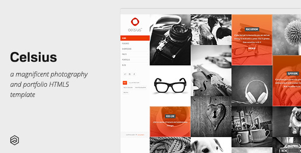 Celsius - Photography & Video Portfolio Responsive HTML5 Template