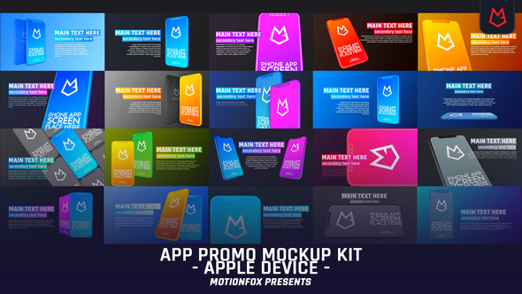 App Promo Mockup - VideoHive 23588987