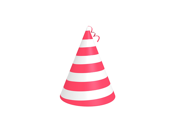 Party Hat - 3Docean 23589739