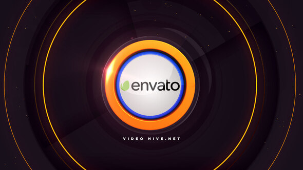 Glass Round Logo - VideoHive 23575042