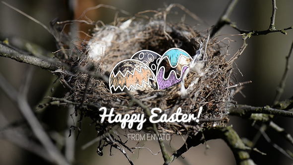 Easter Eggs Gift - VideoHive 23593553