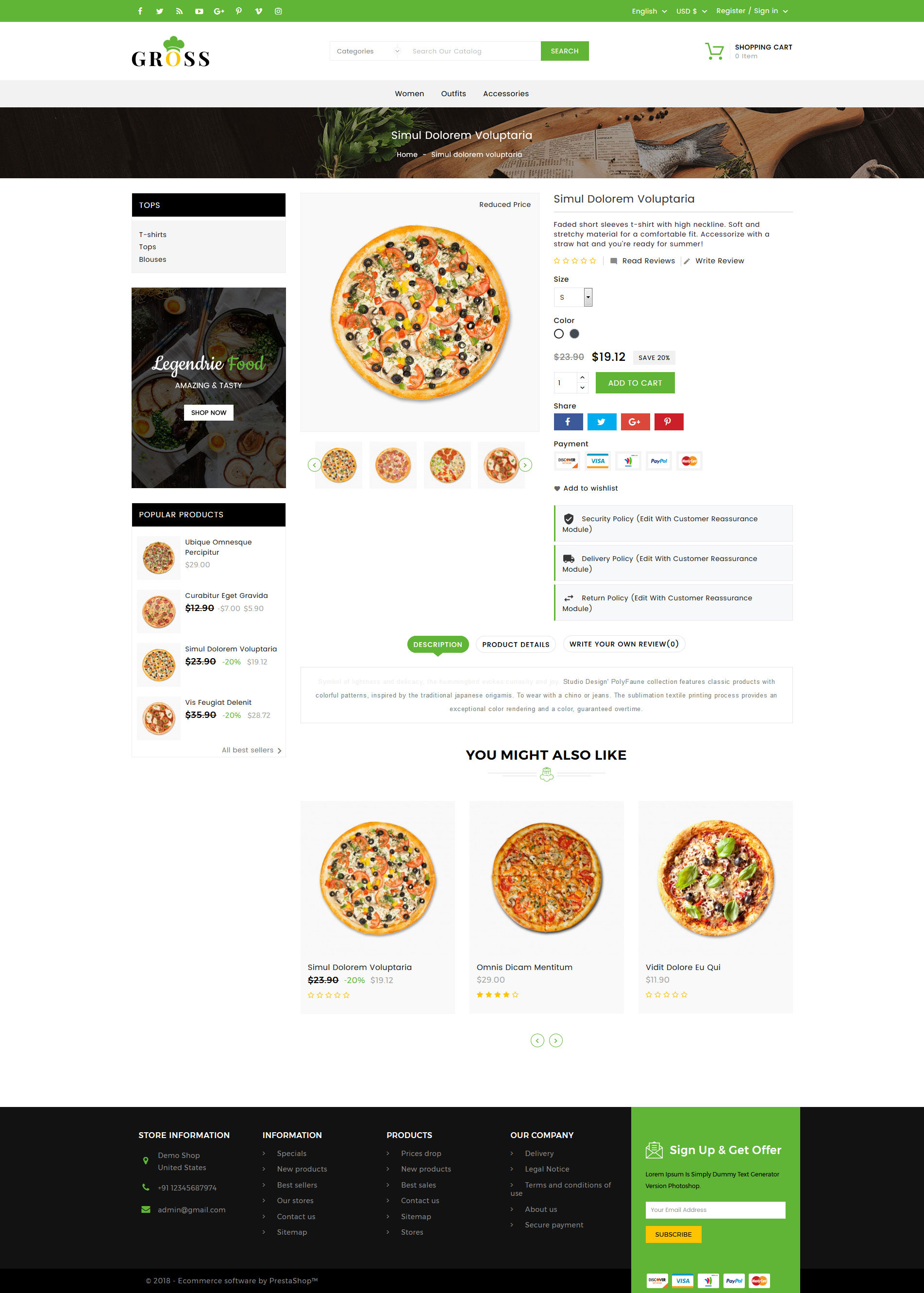 Gross - Multipurpose Prestashop 1.7 Responsive Theme