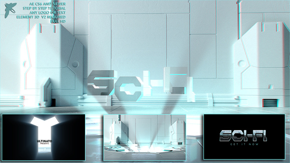 Sci-fi Logo - VideoHive 23597524