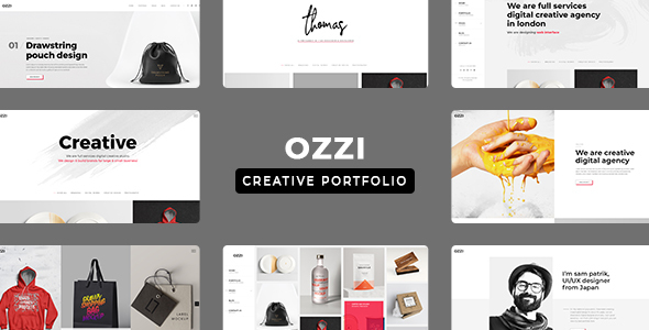 OZZI - Creative - ThemeForest 23604089