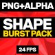 Shape Burst // Motion Graphics - VideoHive Item for Sale