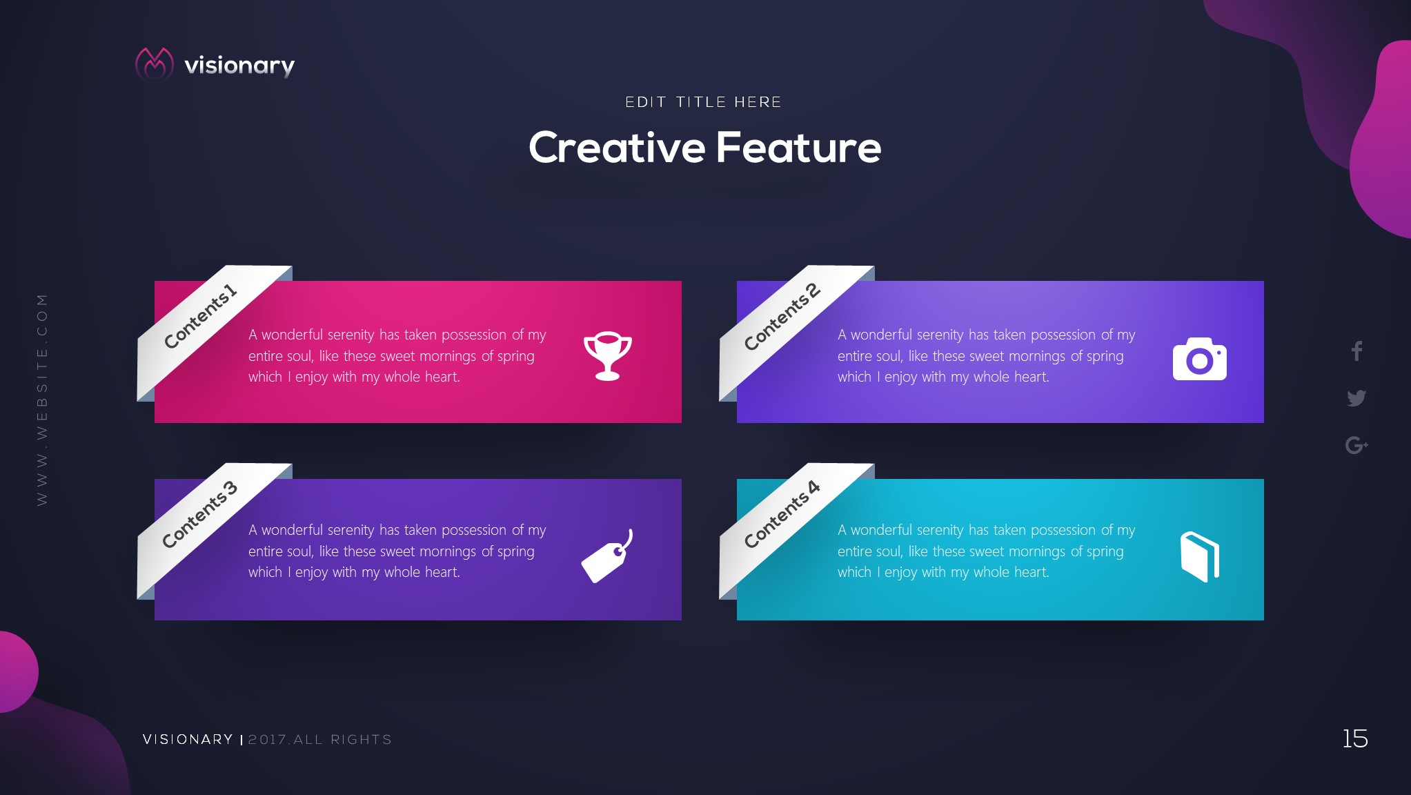 Visionary - Attractive PowerPoint Design, Presentation Templates ...