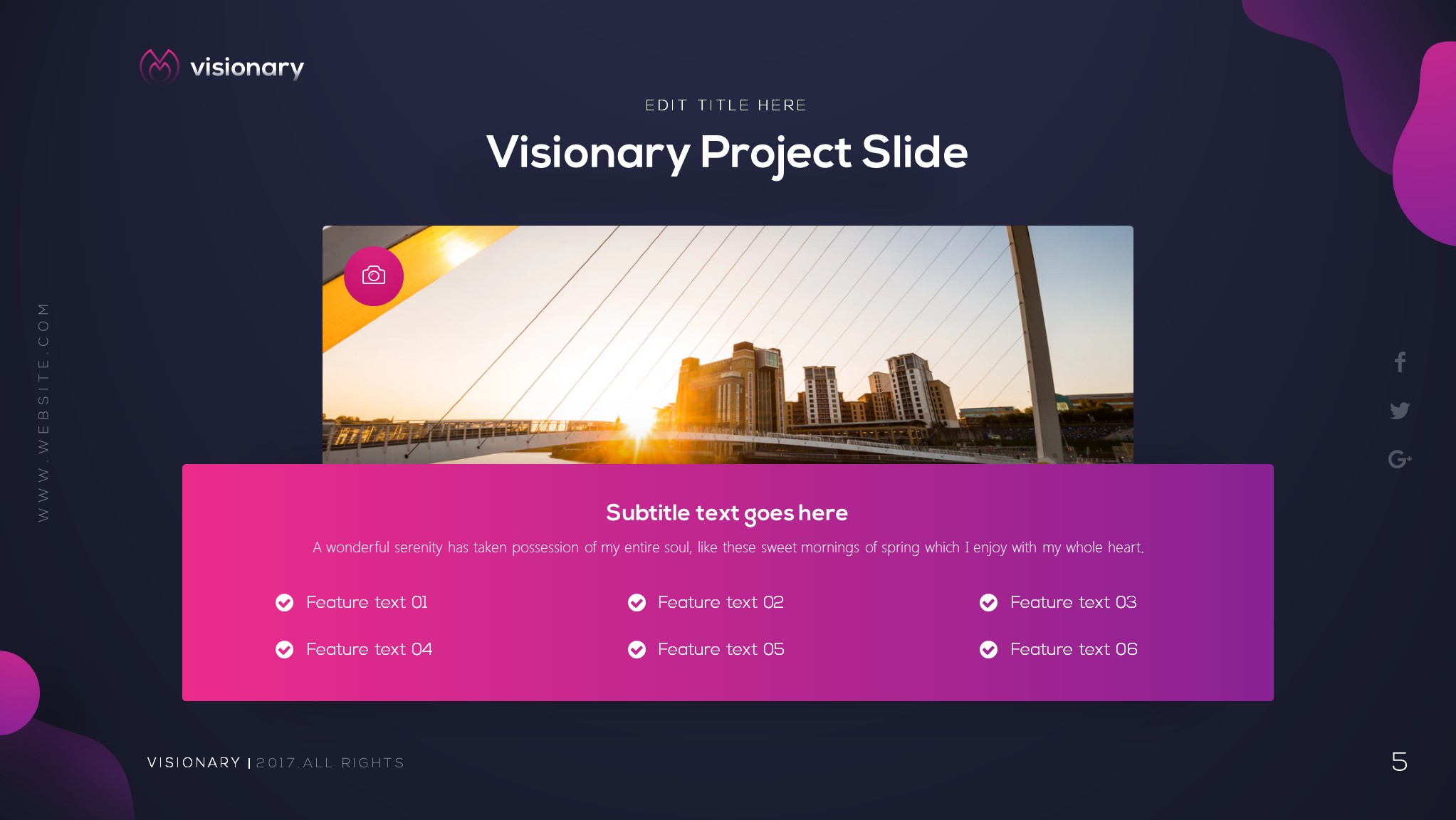 Visionary - Attractive Powerpoint Design By Brandearth 