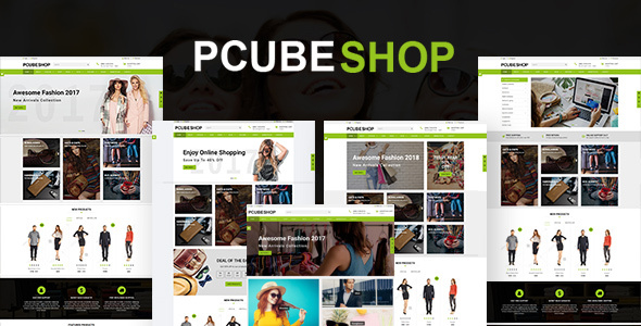 Pcube Shop Ecommerce HTML5 Template