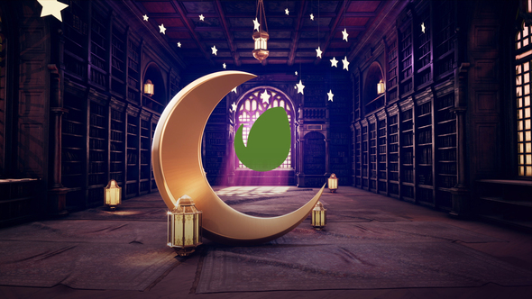 Welcome Ramadan Logo Stings template preview