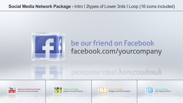 Social Media Network Package