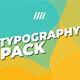 Typography Pack with Instagram Stories - VideoHive Item for Sale