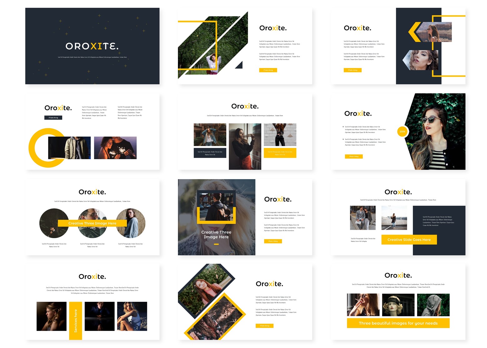 Creative Google Slides Template Pack, Presentation Templates | GraphicRiver