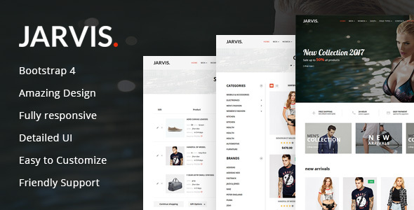 Incredible Jarvis - Multipurpose eCommerce HTML Template