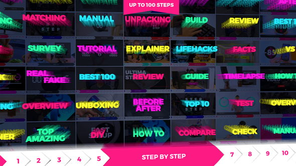 Step By Step - VideoHive 23598523