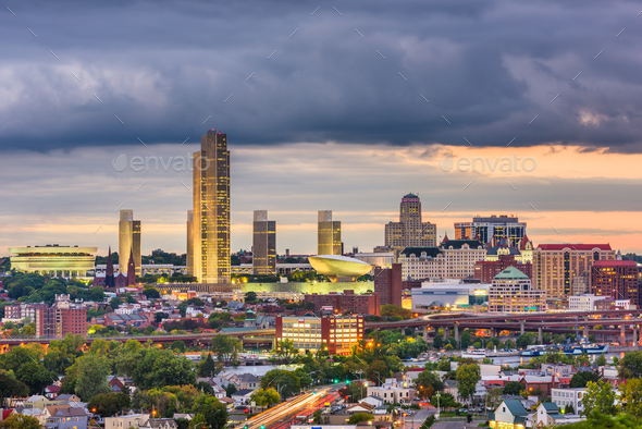 Albany, New York, USA skyline - Stock Photo - Images