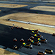Construction Works On An Airport Runway - VideoHive Item for Sale