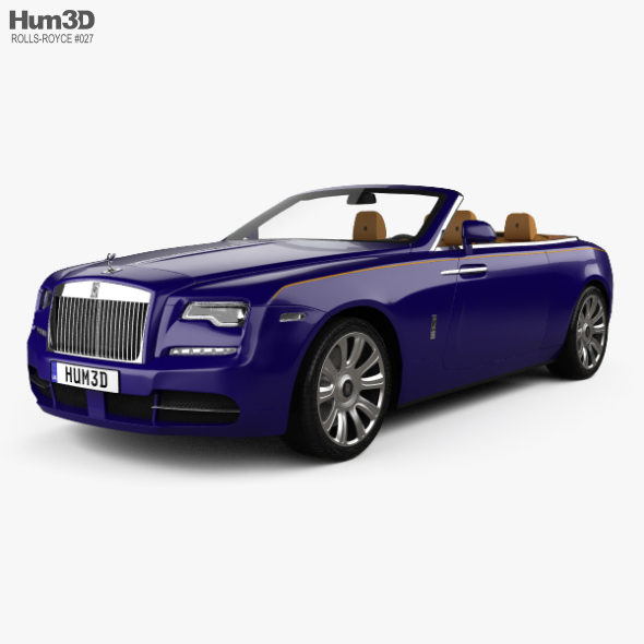 Rolls Royce Dawn With Hq Interior 2017 By Humster3d 3docean