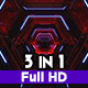 Red Future Tunnel VJ Loops - VideoHive Item for Sale